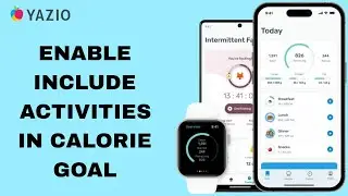 How To Enable Include Activities In Calorie Goal On Yazio App | Step By Step