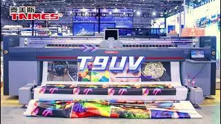 TAIMES T9UV 3.2 Meter High-Precision UV Roll-to-Roll Printer