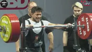 Alex Ochoa - 3rd Place 837.5kg Total - 74kg Class 2022 IPF World Open Championship