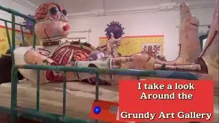 Я осматриваю художественную галерею Гранди в Блэкпуле 🎨🖌️