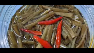 29. Cách làm rau muống giòn chua ngọt  #dochua #monchay