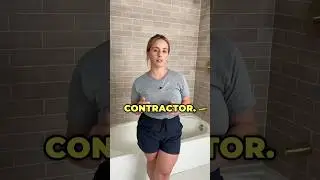 The MOST common installation errors I see for tile! #diy #tile #construction #shorts
