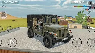 Army Jeep Extreme Driving 💥 | Indian Simulator Game |@PVTLTD1 