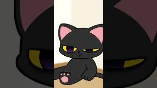 уставший кот