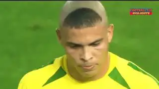 Brazil vs Germany 2 0 World Cup Final 2002  Excellent Higlights and goals