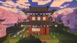 Minecraft: How to Build a Simple Japanese Restaurant