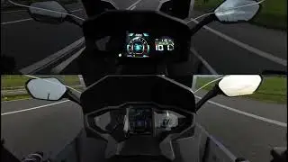 SYM Maxsym TL 508 TCS 0-100 km/h - Does it run faster after a few thousands kilometers ? Not really
