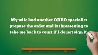 Retirement and Divorce: How should you handle a QDRO?