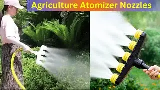 Agriculture Atomizer Nozzles Garden Lawn Water Sprinklers Irrigation Spray Adjustable Nozzle Tool