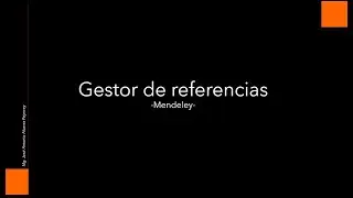 Mendeley y Word para Investigación (Parte 1)