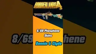 Super Rare Bonnie & Clyde Phosphene Shiny Skin Drop | Borderlands 4