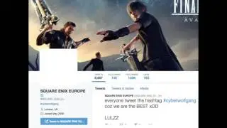 Square Enix Europe's Twitter Account Was Hacked
