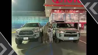 Black Friday Cyber Monday New 2022 Toyota 4Runner Trail Edition Purchased at Marina del Rey Toyota