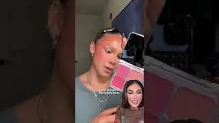 Her First Time Using Blush Filter&hellip; Huda&rsquo;s Reaction Says It All 😍