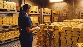 How Gold Is Made Today | From Deep Mining to Pure 24K Gold Bars✅ Tr&egrave;s clair