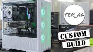 Lancool II Mesh White Build | 5900X | 3080 Ti | Dark Rock 4 (time lapse)