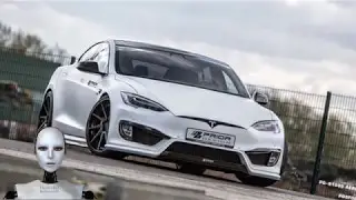 2017 Tesla Model S Tuned By Prior Design: PD-S1000 Aero-kit and PD5 Forged Weels
