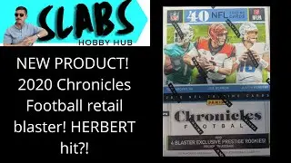 NEW PRODUCT! 2020 Panini Chronicles Football retail blaster opening! HERBERT hit?!