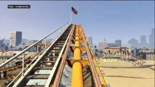 GTA V Roller Coaster!!