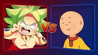MUGEN Battle - Legendary Super Saiyan Broly vs Caillou