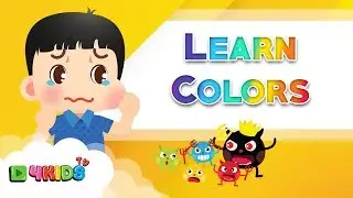 Teaching and learning colors for children/ Brushing your teeth is funny