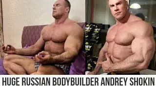 Huge Russian Bodybuilder Andrey Shokin | Hot Muscular Beef | Roided Muscle Man | Hottest Muscle Men