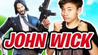 *NEW* Fortnite John Wick LTM Reaction & Win!