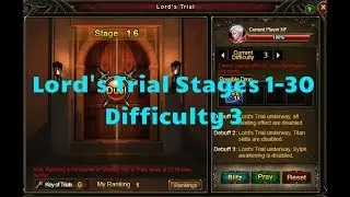 Wartune :- Lord's Trial Stages 1-30 (Difficulty 3) + some general strategies/tips/ideas
