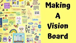 Making My Plan A Happy Life Vision Board
