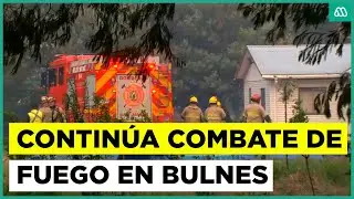 Fuego no da tregua: Continúa combate contra incendios en la región de Ñuble