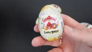 Fake Kinder Surprise from Germany. Angry Birds