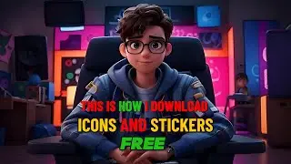 😲How to Download Free Animated Icons and Stickers