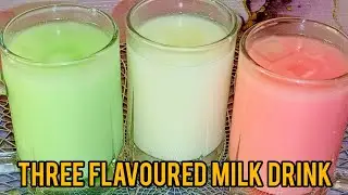 MUST DRINK FOR SUMMER|| THREE FLAVOURS MILK DRINKS||MUST TRY||COLORFUL DRINKS||REFRESHING|| 2023||