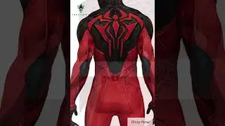 Spider-Man PS4 Scarlet Spider II Suit Superhero Cosplay Costume Adults Kids #Takerlama #SpiderMan