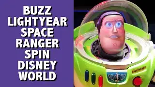 Аттракцион «Космический рейнджер Базз Лайтйер» в Magic Kingdom, Walt Disney World, 2024 год.