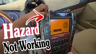 Lexus Es 350 Hazard Warning Lights ⚠️  Not Working || Wiring Diagram + Solution 💯