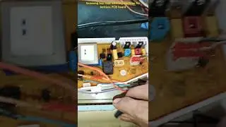 Samsung top load washing machine 4 button PCB board