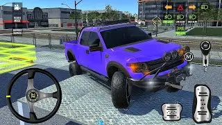 New 4x4 Monster Truck Ramps Parking Multi-Levels 28 - Car Game Android Gameplay