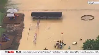 Weather Events - North Carolina flooding (USA) - Sky - 21st June 2023