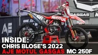 Inside Chris Blose's 2022 AJE Motul GasGas MC 250F