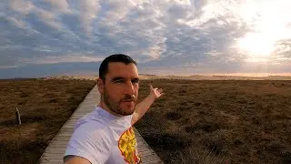 EXPLORANDO uno de los SITIOS m&aacute;s BONITOS de Galicia. Pueblo, faro y dunas. CORRUBEDO