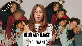 Blur Any Image You Want In Canva | New Feature | New Canva App| Blur Any Object | Portrait Image |