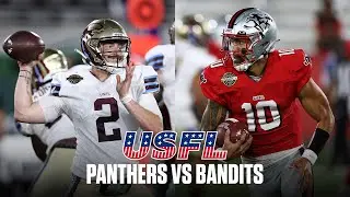 USFL Extended Highlights: Michigan Panthers vs. Tampa Bay Bandits - Week 5