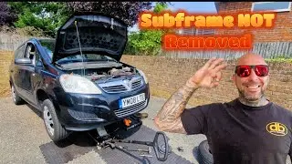 VAUXHALL ZAFIRA 1.6 CLUTCH REPLACEMENT (letter boxed tutorial)