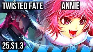 TWISTED FATE vs ANNIE (MID) | KR Master | 25.S1.3