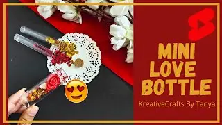 Love Message Bottle #shorts #kreativefam