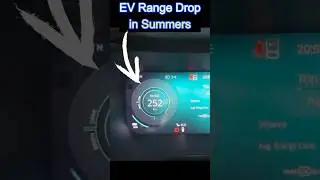Solution! USE COASTING WITH REGEN 0. RANGE DROP in SUMMERS! #electric vehicle #tatamotors #range