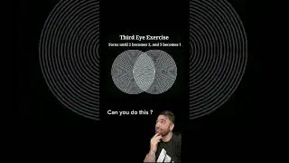 Can you do this third eye exercise  #thirdeyeactivation #spirituality #thirdeyeexercise