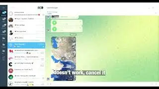 How to send videos as a file on telegram windows?