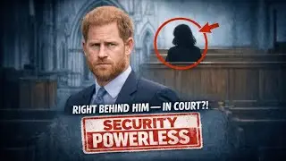 Stalker Trails Harry Even In Court??! &mdash; Security Powerless?!